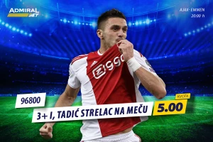AdmiralBet specijal - Ajaksov juriš na Emen, Tadić ga predvodi